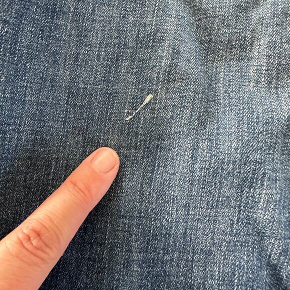 kut from the kloth womens jeans 14 blue denim katy boyfriend mid rise preowned - Picture 3 of 11